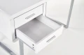 Halmar B30 biurko biały-chrom