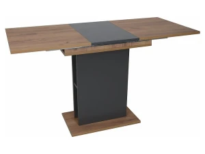 Signal Stół Tampa Dąb Złoty Craft / Antracyt 100(135)X60