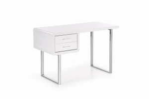 Halmar B30 biurko biały-chrom