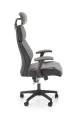 Halmar CHRONO fotel gabinetowy popielato-czarny