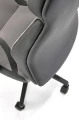Halmar CHRONO fotel gabinetowy popielato-czarny