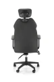 Halmar CHRONO fotel gabinetowy popielato-czarny