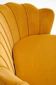 Halmar AMORINITO 2 XL sofa dwuosobowa wypoczynkowa musztardowy / czarny