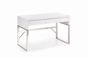 Halmar B32 biurko biały-chrom