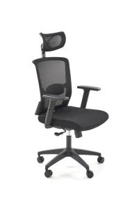 Halmar MASON fotel gabinetowy czarny