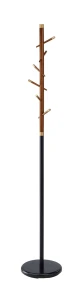 Halmar W67 wieszak czarny / orzechowy