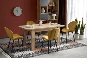 Halmar BAGIO stół rozkładany 120-160/80 cm dąb artisan/dąb artisan