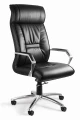 Unique CELIO PU czarny fotel gabinetowy