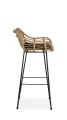 Halmar H105 hoker naturalny / czarny
