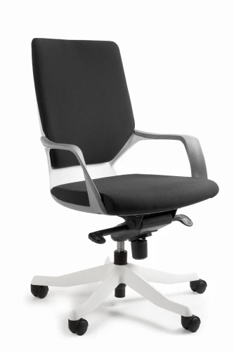 Unique APOLLO M biały / czarny fotel biurowy
