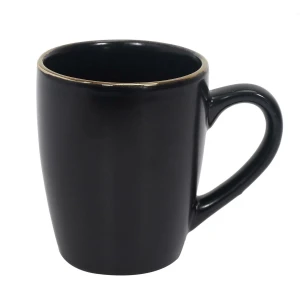 Intesi Kubek ceramiczny Uman 350 ml czarny