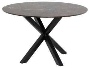 ACTONA Stół Heaven 120cm brązowy/ czarny