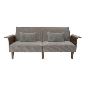 Intesi Sofa rozkładana Scott szara sztruks