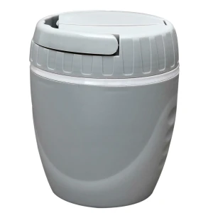 Intesi Lunchbox Travel okrągły szary