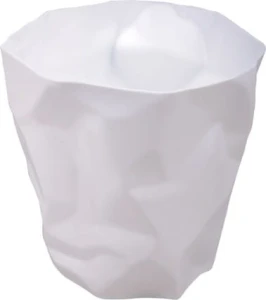 D2.DESIGN Kosz na śmieci "Papier" biały