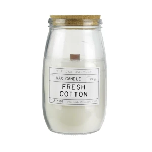 Intesi Świeca zapachowa słój Fresh cotton