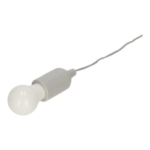 Intesi Lampa wisząca żarówka szara