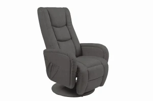 Halmar PULSAR 2 recliner z funkcją masażu popielaty