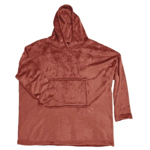 Intesi Bluza pluszowa terracota / snuddie