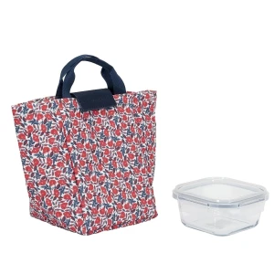 Intesi Zestaw Lunch box i torba termiczna        czerwona