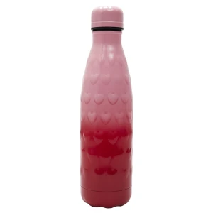 Intesi Butelka termiczna 500ml serca             różowo-czerwona