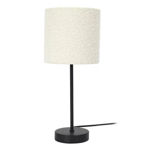 Intesi Lampa metalowa z kloszem boucle biała