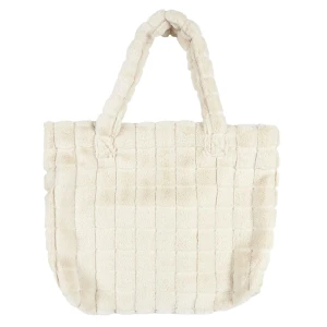 Intesi Torba shopper futrzana kremowa