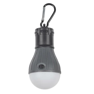 Intesi Lampka Żarówka kempingowa szara ciemna