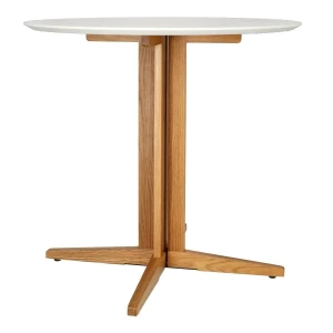 Intesi Stół Mauro 80cm dąb naturalny