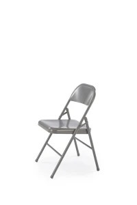 Halmar K565 krzesło składane, popielaty