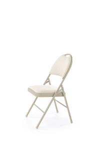Halmar K566 krzesło składane, beżowy