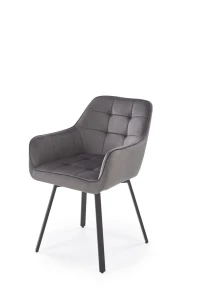 Halmar K588 krzesło popielaty