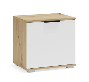 Halmar CLIF ST-50 szafka, dąb artisan / biały