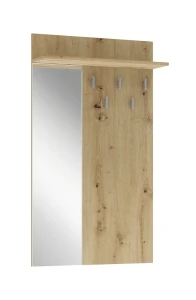 Halmar LIMA PR-1 wieszak z lustrem dąb artisan