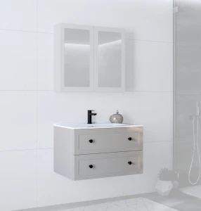 Halmar TORETO Szafka pod umywalkę 80/2S (MDF ramiak) cashmere