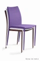Unique DESIGN PVC brązowy krzesło