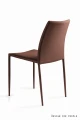 Unique DESIGN PVC brązowy krzesło