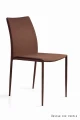 Unique DESIGN PVC brązowy krzesło