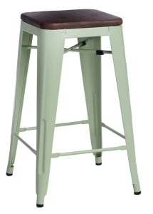 D2.DESIGN Hoker Paris Wood 65cm zielony sosna       orzech