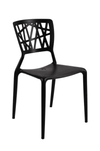 D2.DESIGN Krzesło Bush czarne
