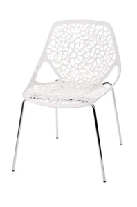 D2.DESIGN Krzesło Cepelia białe