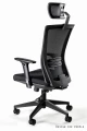 Unique ERGONIC czarny fotel biurowy