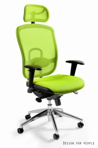 Unique VIP zielony fotel biurowy