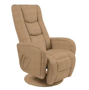 Halmar PULSAR 2 recliner z funkcją masażu beżowy