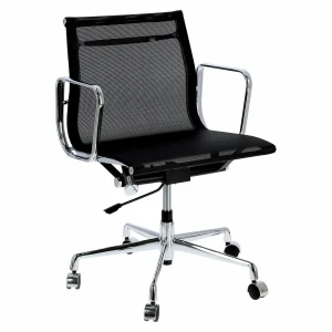 D2.DESIGN Fotel biurowy CH1171T czarna siateczk,ch