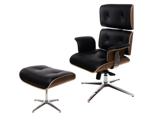D2.DESIGN Fotel VIP Exclusive Home z podnóżkiem