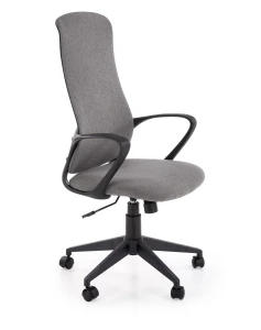 Halmar FIBERO fotel gabinetowy popielaty