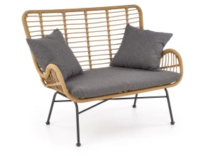 Halmar IKARO XL sofa naturalny-popiel