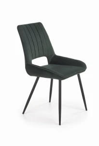 Halmar K404 krzesło ciemny zielony