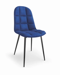 Halmar K417 krzesło granatowy velvet